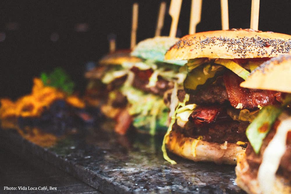 Hamburger Vida Loca Café